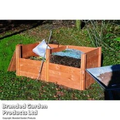 Modular Wooden Compost Bin 17 Modular Wooden Compost Bin -Orchard Lane Shop COMP WOODCMBIN U32469