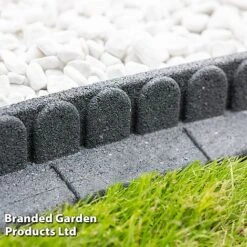 Lawnmower Friendly Flexi-Edge Border - Grey -Orchard Lane Shop EDGE MOWERGREY S48180