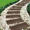 Eco-Friendly Stepping Stone Rail Road Sleepers -Orchard Lane Shop G3011 1