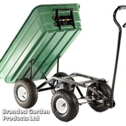 Cobra Hand Cart 10" Pneumatic Tyres Plastic Body 200kg -Orchard Lane Shop GCT200Pc
