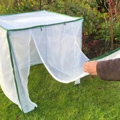 Fitted Insect Mesh Cover For Fruit Cages & Grow Houses -Orchard Lane Shop GSK20 20INSECT20NET20FITTED20COVER201000X100020811KB