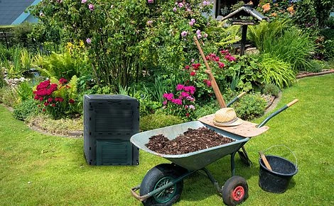 Idooka Compost Bin Garden Compost Accelerator - Outdoor Bin With Lid For House Plant Compost And Bark For Garden Soil For Vegetables 4 Idooka Compost Bin Garden Compost Accelerator - Outdoor Bin With Lid For House Plant Compost And Bark For Garden Soil For Vegetables - Image 2