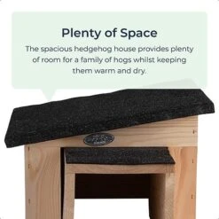 Idooka Waterproof Hedgehog House Garden Shelter Hedgehog Hotel -Orchard Lane Shop VH2000300.Space