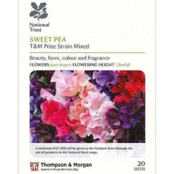 Seed Collection Tin + 10 Packets Of National Trust Seeds -Orchard Lane Shop sweet prize P1